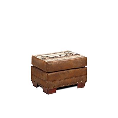 American Furniture Classics Alpine Lodge Ottoman