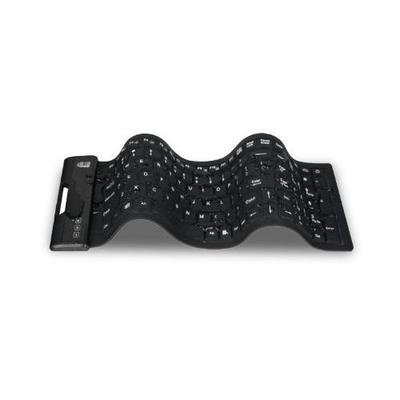 Adesso 108-Keys Antimicrobial Waterproof Flexible Keyboard AKB-222UB