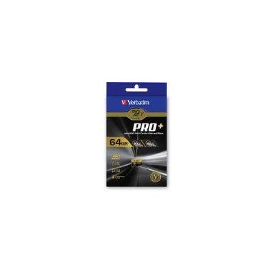 Verbatim 44034 Pro+ 64 GB microSDXC U3 SD Card