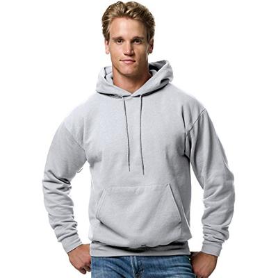 Hanes ComfortBlend EcoSmart Pullover Hoodie Sweatshirt Ash LARGE