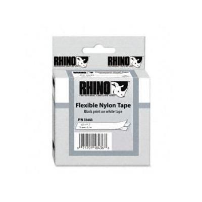 Rhino White Flexible Nylon tape 1/2" x 11/5'