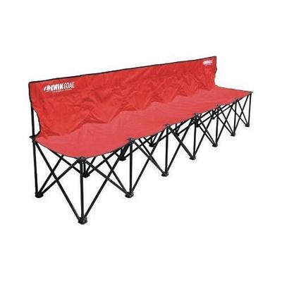 Kwik Goal 6Seat Kwik Bench (Red)