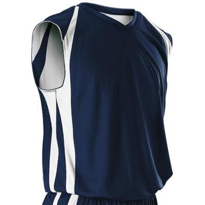 Don Alleson Clothing/Footwear Basketball - AA54MMRY-AA54MMRYNWHLRG - Youth Reversiblejersey Navy/Whi