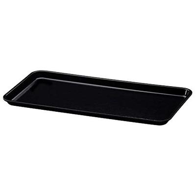 Cambro 918MT110 Black 9" x 18" Market Tray