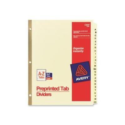 Avery A-Z Preprinted Laminated Tab Divider