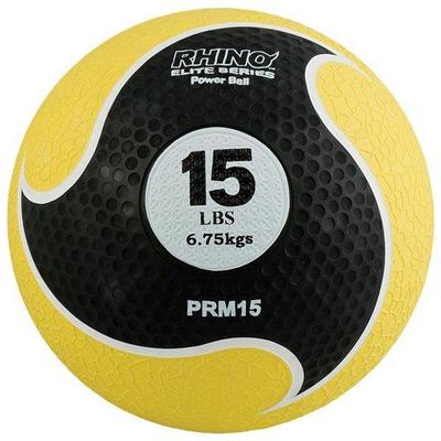 Champion Sports 15lb Medicine Ball with Textured Surface