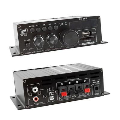 High Quality 1 Set 800W 2 Channel BT Mini HIFI Power Amplifier Audio Stereo Amp Home Car FM Valentine's Day Gift